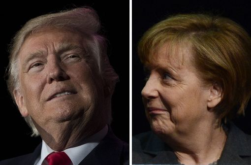 Will sich von Trumps Kritik nicht beirren lassen: Kanzlerin Angela Merkel. Foto: AFP
