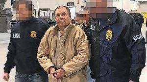 Der berüchtigte mexikanische Drogenboss  Joaquin Guzman, genannt El Chapo, ist schon mehrfach aus dem Gefängnis ausgebrochen und erneut verhaftet worden. Foto: AFP
