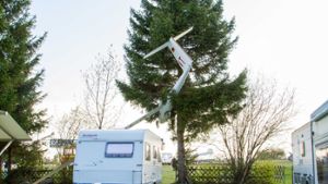 43-jähriger Segelflieger bleibt in Baum hängen