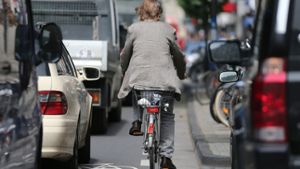 Radfahrern in der Stadt soll Spaß machen und sicher sein Foto: dpa