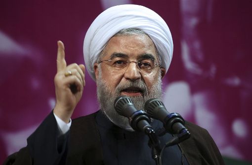 Wird der iranische Präsident Hassan Ruhani wiedergewählt? Foto: AP