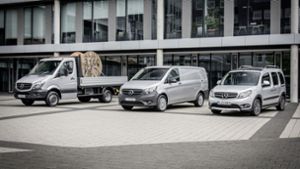 Die Transporter-Modelle sind auf Erfolgskurs. Foto: MediaPortal Daimler AG