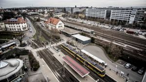 Ein zusätzlicher Bahnsteig in Vaihingen ist für S 21 nicht mehr nötig Foto: Leif Piechowski