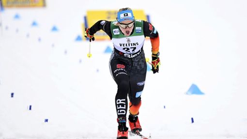 Victoria Carl lief in Lahti auf den zweiten Platz. Foto: Vesa Moilanen/Lehtikuva/dpa