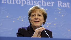Bundeskanzlerin Angela Merkel (CDU) Foto: EPA