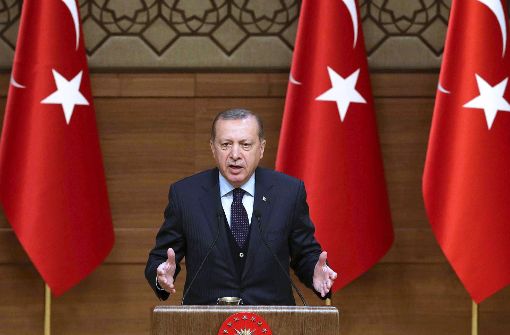 Der türkische Staatspräsident Recep Tayyip Erdogan Foto: AFP