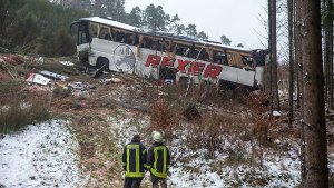 Der Busunfall von Osthessen wird jetzt aufgearbeitet. Foto: dpa