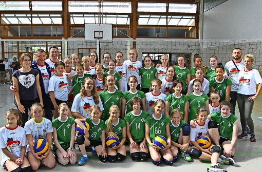 Eine deutsch-polnische Freundschaft: Der TSV Birkach hatte Gäste aus Osteuropa. Foto: Yavuz Dural