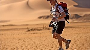 Joey Kelly ist auch bei ultralangen Wüstenläufen Foto: privat