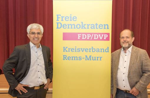 Stephan Seiter (rechts) hat sich bei der FDP gegen Metin Kul durchgesetzt. Foto: mediapress.de/Joachim Kiessling