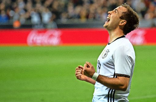 Mario Götze: Bald will der Offensivmann wieder für die Nationalmannschaft jubeln Foto: dpa
