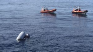 Vor der Küste Libyens ist ein Flüchtlingsboot untergegangen. Foto: Proactiva Open Arms/AP/dpa