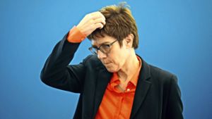 Die Verteidigungsministerin und CDU-Chefin Annegret Kramp-Karrenbauer hält nichts von einer Mitgliederbefragung. Foto: dpa/Kay Nietfeld