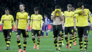 Dortmund geht mit einem Unentschieden vom Platz Foto: dpa