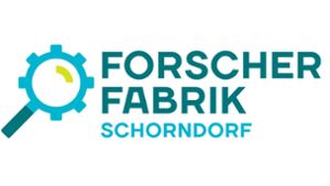 Eine Lupe und Zahnrad sollen künftig die Forscherfabrik symbolisieren Foto: Stadt Schorndorf