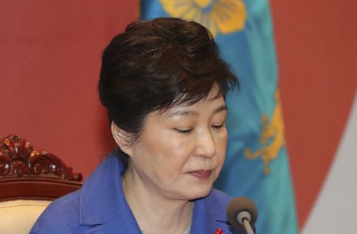 Südkoreas Präsidentin Park Geun-Hye ist von ihren Pflichten entbunden. Foto: Yonhap