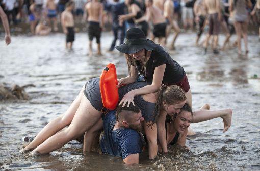 Zahlreiche Besucher feierten am Wochenende beim Festival „Haltestelle Woodstock“ in Polen. Foto: Getty Images Europe