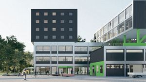 So könnte das Gebäude in der Fabrikstraße 45 einmal aussehen. Foto: FAR frohn&rojas Planungsgesellschaft