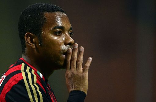 Ex-Fußballer Robinho ist zu neun Jahren Haft verurteilt worden. Foto: AFP