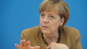 Bundeskanzlerin Merkel verteidigt Pläne