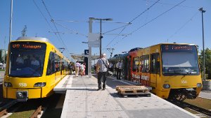 Sichtbarste Veränderung bei der SSB in Stuttgart: Die neuen Stadtbahnen DT 8.12 gehen auf die Strecke. Foto: Andreas Rosar Fotoagentur-Stuttgart