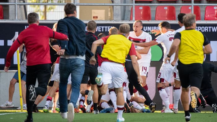96. Minute! Schleusener rettet den 1. FC Nürnberg vor dem Abstieg