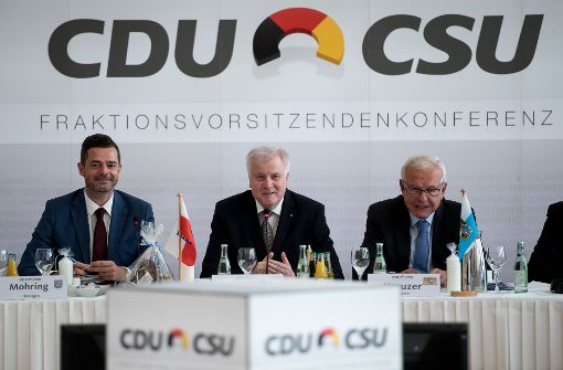 Die Union, auch CSU-Chef,  will mit noch mehr Sicherheit punkten – und hat von den Fraktionschefs in Bund und Ländern neue Vorschläge erarbeiten lassen Foto: dpa