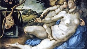 Jacopo Pontormo (1494–1557) nach Entwurf von Michelangelo Buonarroti:  Venus und Amor, um 1533 Foto: Städel Museum