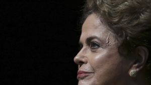 Nach mehr als fünf Jahren an der Macht steht Brasiliens Präsidentin Dilma Rousseff vor der Absetzung. Foto: AP