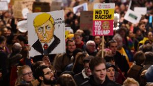 Der Widerstand gegen den neuen US-Präsidenten Donald Trump wächst. Foto: AFP