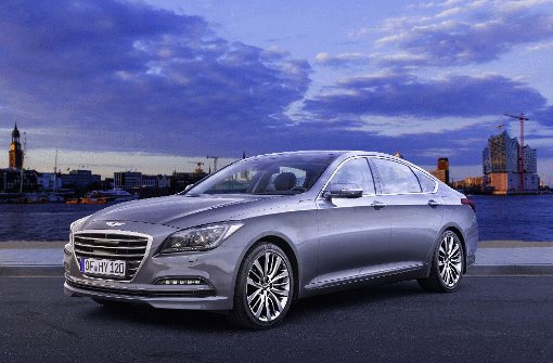Der Hyundai Genesis kommt im August auf den deutschen Markt. Foto: dpa