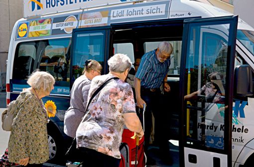 Der Botnanger Ortsbus erfreut sich seit Jahren großer Beliebtheit. Foto: Marta Popows/a