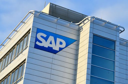 SAP im dritten Quartal: Umsatz und Gewinn waren unerwartet kräftig gestiegen. Foto: dpa/Uwe Anspach