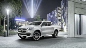 Eine der Neuheiten  in  Frankfurt:   der erste Pickup von Mercedes-Benz mit dem Namen  X-Klasse. Foto:  