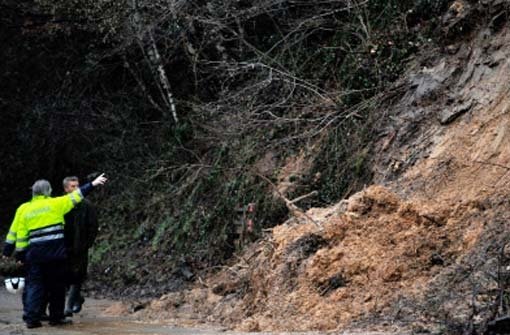 Bei einem Erdrutsch am Bodensee ist eine Frau ums Leben gekommen. Foto: dpa/Symbolbild