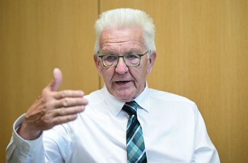 Er bleibt Dreh- und Angelpunkt der Koalition im Land: Ministerpräsident Winfried Kretschmann. Foto: dpa/Bernd Weißbrod