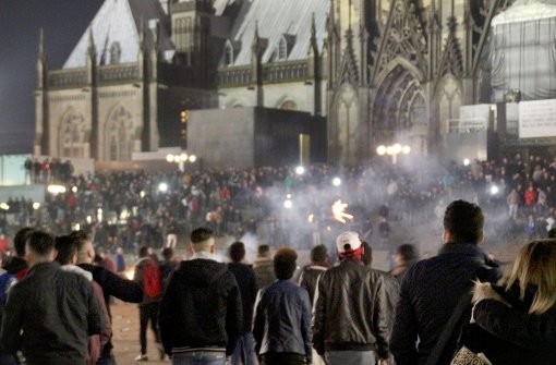 In der Silvesternacht gab es in mehreren deutschen Städten, wie hier in Köln, sexuelle Übergriffe auf Frauen. Foto: dpa