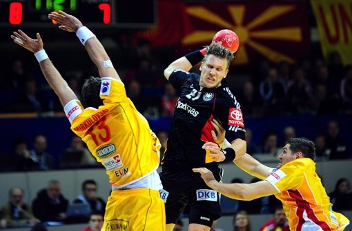 Handball-Nationalspieler Lars Kaufmann  verlässt den SG Flensburg und kehrt zurück zu Frisch Auf Göppingen. Foto: EPA