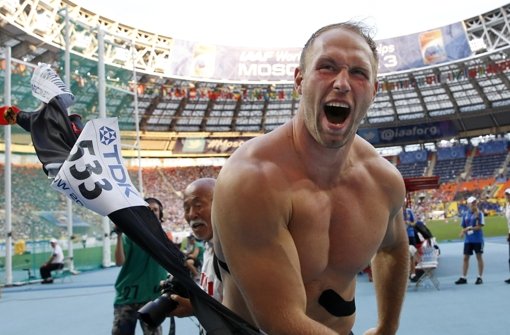 Ein unermüdlicher Kämpfer gegen Doping: Robert Harting Foto: AP