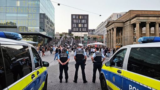 Auch in Stuttgart kam es zu mehreren Demonstrationen. Foto: dpa/Andreas Rosar