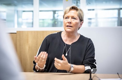 Kultusministerin Susanne Eisenmann ist skeptisch, was die Pläne für türkische Schulen in Deutschland angeht. Foto: Lichtgut/Julian Rettig/Julian Rettig