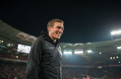 Hannes Wolf und der VfB Stuttgart treten an diesem Samstag bei RB Leipzig an. Foto: dpa