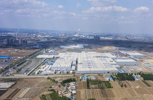Blick auf den deutsch-chinesischen Industriepark in Shenyang – in den Gebäuden ist BMW der größte deutsche Investor. Foto: Storymaker