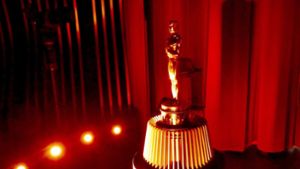 Erkennt man doch sofort: Oscar-Deko im Dolby Theatre in Los Angeles Foto: dpa/Barbara Munker