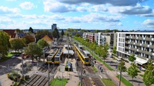 Anwohner im Bereich des Möhringer Bahnhofs und des SSB-Depots klagen über zunehmenden Schienenlärm. Foto: Sandra Hintermayr