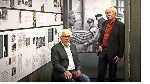 Mall (links)  und  Roth erhalten den Deutsch-Jüdischen Geschichtspreis. Foto: factum/Granville