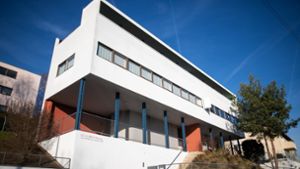 Das Weißenhofmuseum ist im Doppelhaus von Le Corbusier und  Pierre Jeanneret beheimatet. Zur Bauausstellung 2027 soll ein passendes Entre her. Foto: dpa/Franziska Kraufmann
