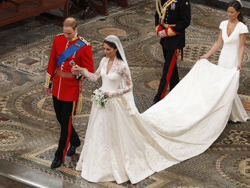 Prinz William heiratete seine Kate am 29. April 2011 in der Westminster Abbey. Foto: imago/Xinhua