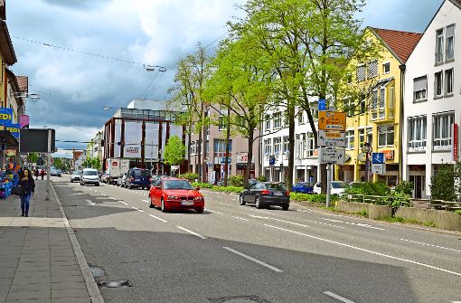 Eine Umgestaltung des Vaihinger Markts und der Hauptstraße kann nach Ansicht der Stadt dazu beitragen, dem Trading-Down-Effekt entgegenzuwirken. Foto: Sandra Hintermayr