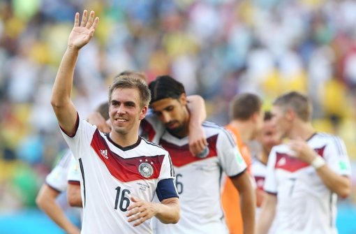 Gab es bei der WM Clinch zwischen Philipp Lahm und Sami Khedira? Foto: Getty Images South America